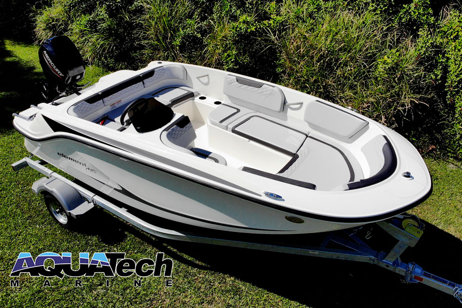 ALL NEW 2021 Bayliner Element M15 For Sale Deck Boats Aqua Tech