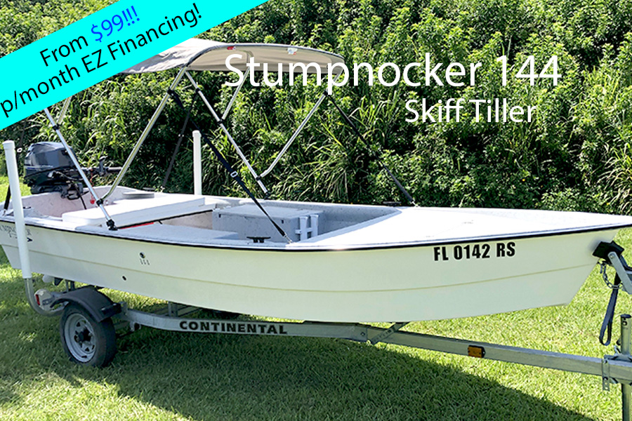 2018 Stumpnocker 144 Skiff Tiller For Sale