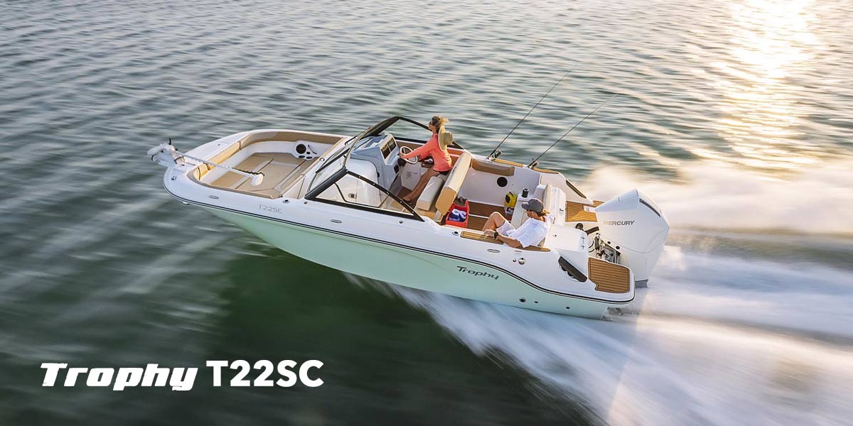 2026 Trophy T22SC Center Console Boat