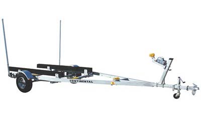 Blazer Galvanized Continental Boat Trailer
