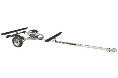 Canoe & Kayak Galvanized Continental Boat Trailer