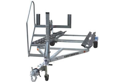 Pontoon Galvanized Continental Boat Trailer