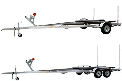 CA Series Aluminum Magic Tilt Boat Trailer